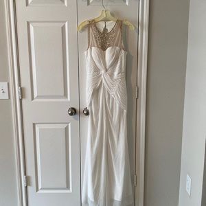 White DB by Davids Bridal dress